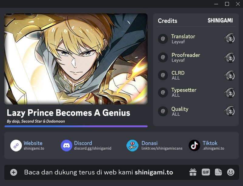 Lazy Prince Becomes A Genius Page 2