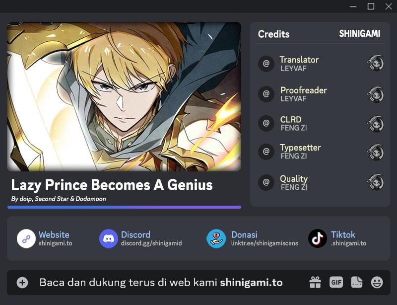 Lazy Prince Becomes A Genius Page 2