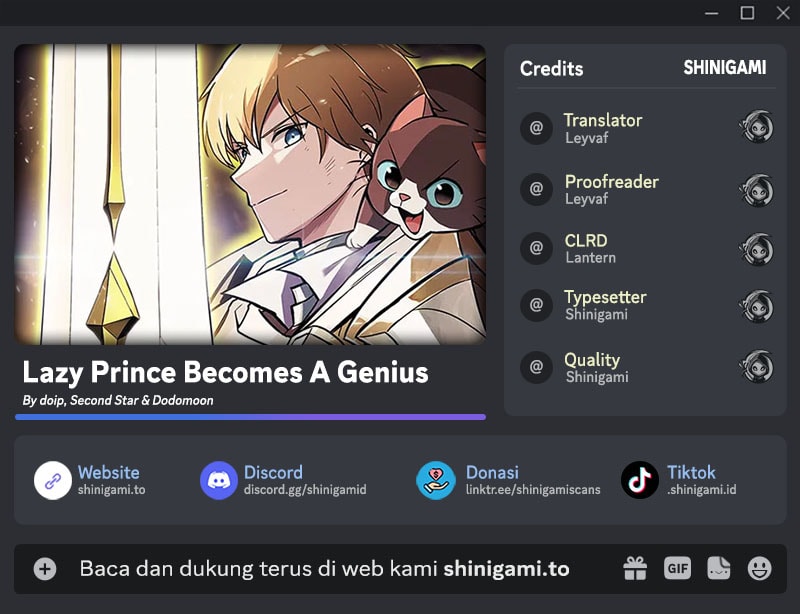 Lazy Prince Becomes A Genius Page 2