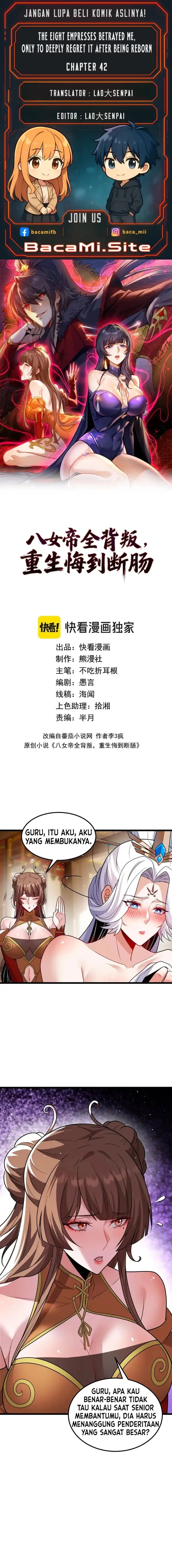 The Eight Empresses Betrayed Me, Only to Deeply Regret It After Being Reborn Page 2