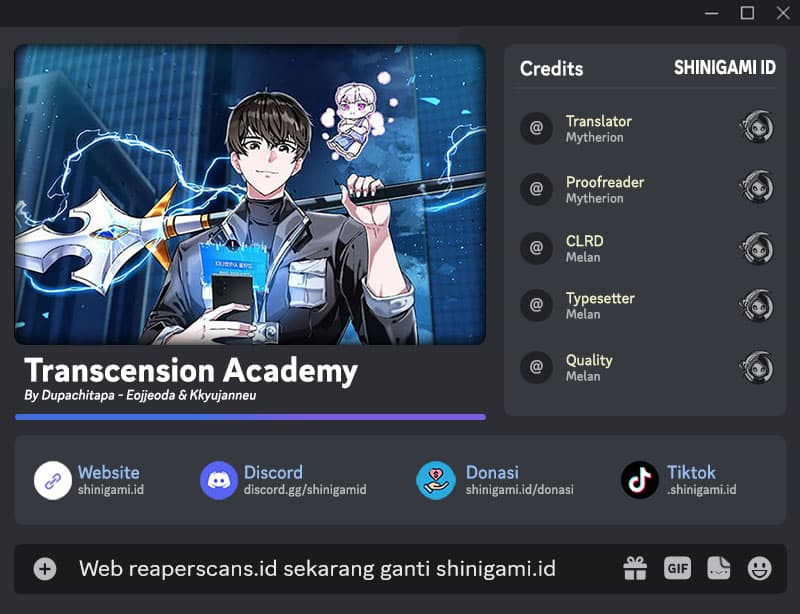 Transcension Academy Page 2