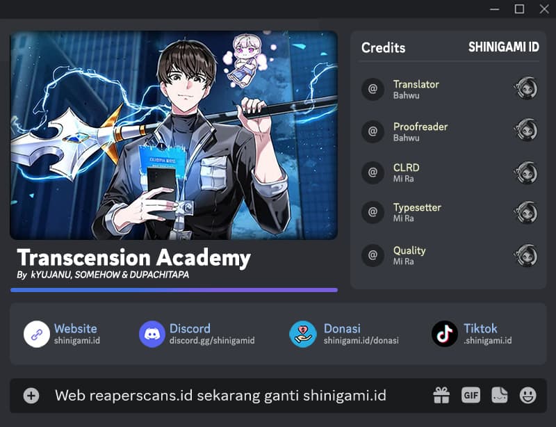 Transcension Academy Page 2