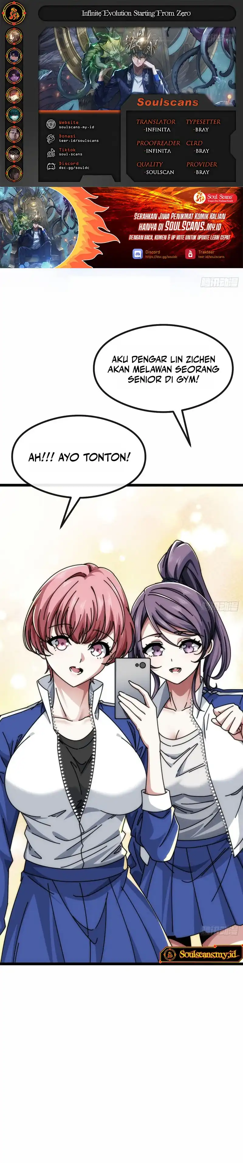 Infinite Evolution Starting From Zero Page 2