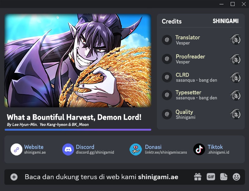 What A Bountiful Harvest, Demon Lord! Page 2