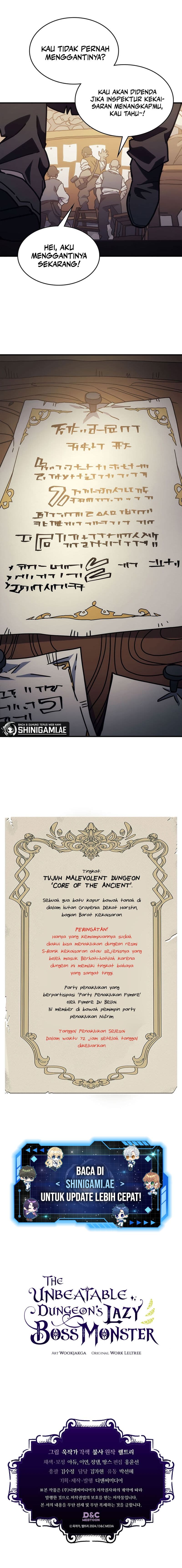 The Unbeatable Dungeon’s Lazy Boss Monster Page 17